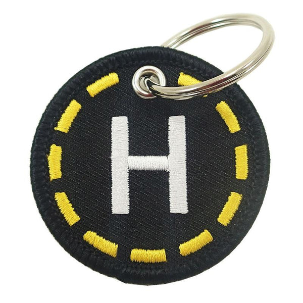 Luso Aviation - Embroidered Helipad KeyChain | NAPX220