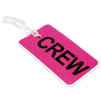 Aero Phoenix - Gelflex Double Sided Crew Tag, Pink | OAPX562-PNK