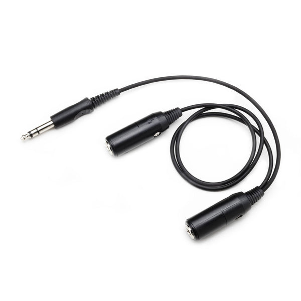 Pilot USA - Dual Headphone Y-Adapter (2 ft) | PA-73S