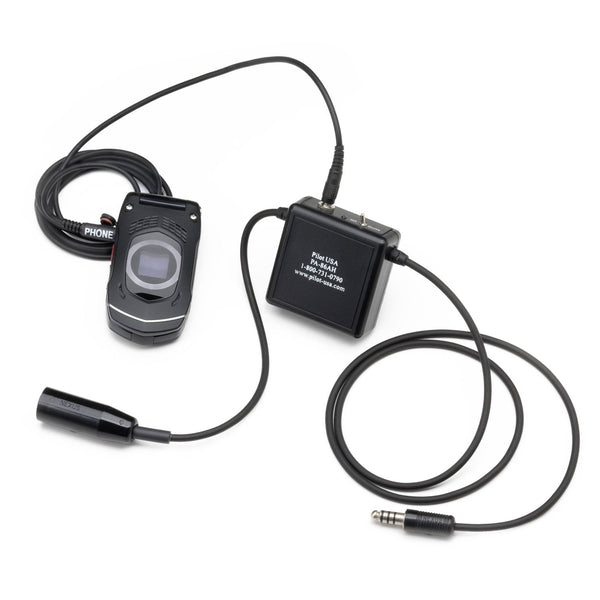 Pilot USA - Amplified Cell Phone Adapter Helicopter Headset | PA-86AH