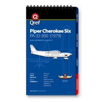 Qref - Piper Cherokee Six 1979 325 HP 300A | PA-CHE6-300A-1