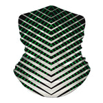 Black Green White Striped Gaiter