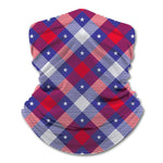 Patriotic American Plaid Gaiter