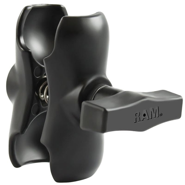 Ram - Short Double Socket Arm For C Size 1.5 Balls | RAM-201U-B