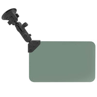 Ram - Suction Cup Mount With Green Visor 50% Tint | RAM-B-166-326-VIS-G1U