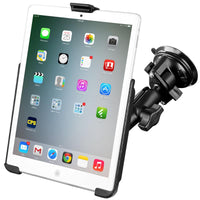 Ram - Single Suction Cup  Double Socket Medium (3.69) Ipad Mini 1-3  Ez-Roll'R™ | RAM-B-166-AP14U