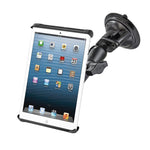 Ram - Twist Lock Suction Cup With Long Double Socket Arm & Tab-Tite Case For Ipad Mini | RAM-B-166-C-TAB12U