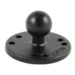 Ram - 2.5 Round Ball Base W/ Amp'S Hole Pattern & 1 Ball | RAM-B-202U