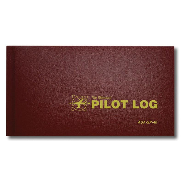 ASA - Standard Pilot Log - Burgundy