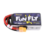 Tattu - 1300mAh 14.8V 100C 4S1P Full Size FPV Racing Quad battery with XT60 Plug