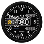 Trintec - Wall clock, Altimeter, 2060 10" | 2060-10