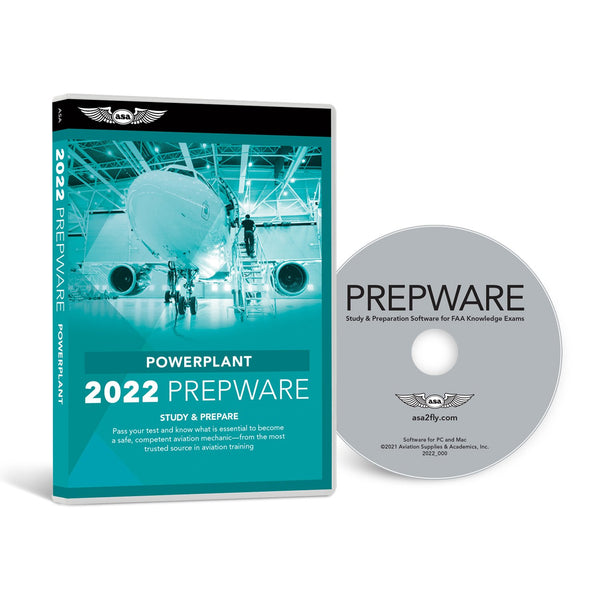 ASA - Prepware 2022 AMT Powerplant Test Prep Software