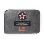 Red Canoe - US Roundel Laptop Case | U-BAG-LTUSR-GY