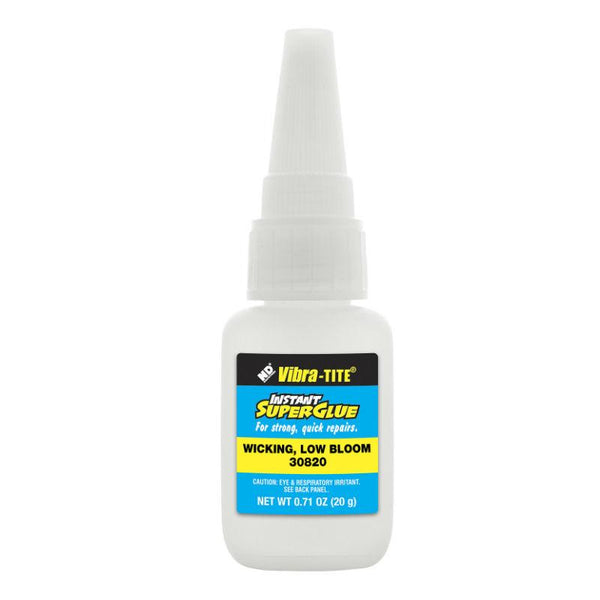 Vibra-Tite - 308 Low Odor & Low Bloom - Wicking Cyanoacrylate, 20gm