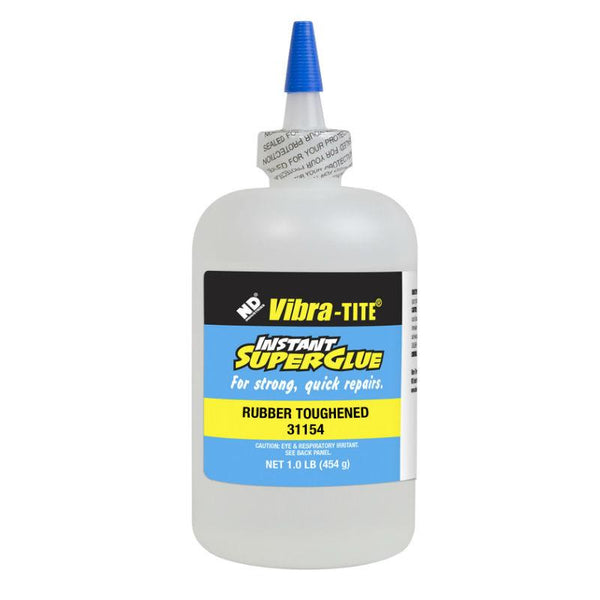 Vibra-Tite - 311 Rubber Toughened - Shock & Impact Resistant Cyanoacrylate, 1lb