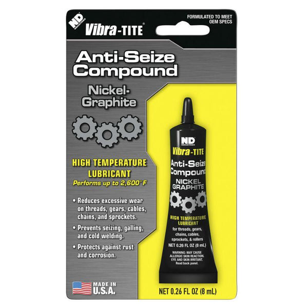 Vibra-Tite - 9072 Nickel Anti-Seize, 8mL