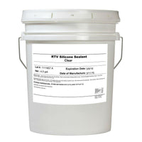 Vibra-Tite - 995 Clear RTV Gasket Maker Silicone, 4.5gal