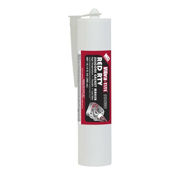 Vibra-Tite - 996 Red RTV Gasket Maker Silicone, 300mL