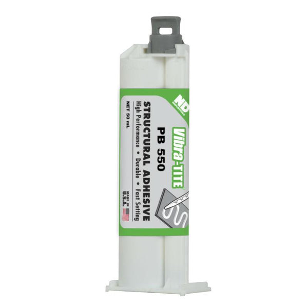 Vibra-Tite - PB550 Marine - U.V. Stable White MMA Adhesive, 50 mL Cart