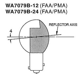 Whelen - Reflector Lamp - 28V / 40W | WA7079B24 or 34-0070371-01