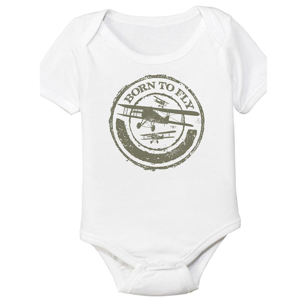 Luso Aviation - Baby Onesie, Born To Fly