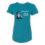 'Trust Me I'M A Pilot'' Women's T-Shirt