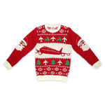 Aviation Ugly Christmas Sweater, Cleared For Christmas