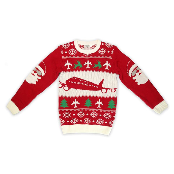 Aviation Ugly Christmas Sweater, Cleared For Christmas