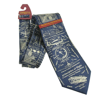 Museum Artifacts - Principles of Flight, Large Silk Tie