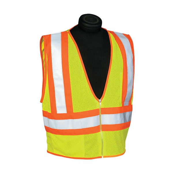 OccuNomix - Orange Tape Vest Mesh 1 3/8In 2 Tone Ref | XTTM0R