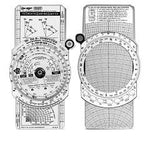 APR T/S/D wind triangle Pocket Size Flight Computer | E6-B4T