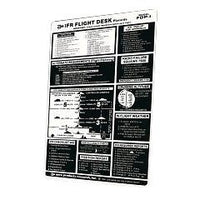 APR IFR Flight Desk Aluminum Placards | FDP-I