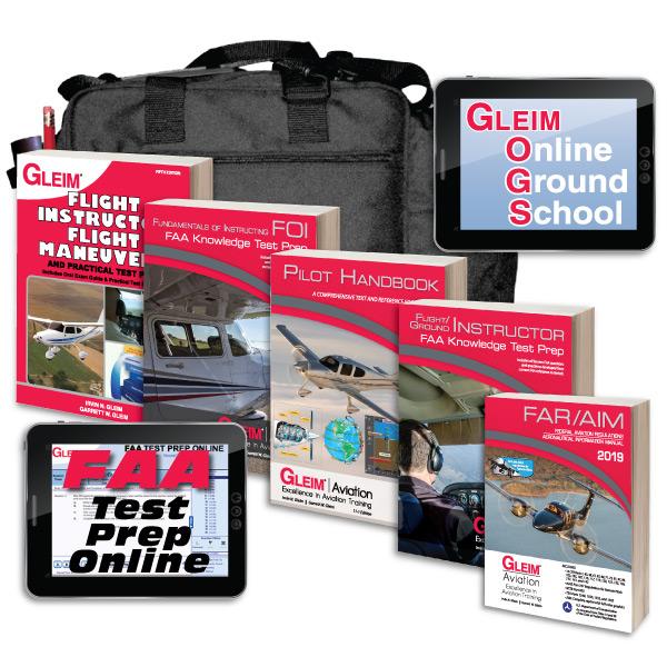 Gleim - Kit Flight/Ground Instructor + Foi Kit | GLM-505