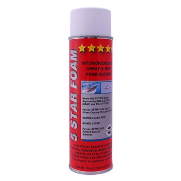 5 Star Foam Multipurpose Cleaner, 18oz aerosol | 56974