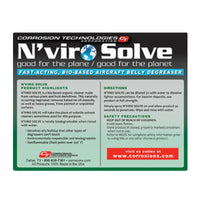 N'Viro Solve Bio-Based Organic Aircraft Belly Cleaner