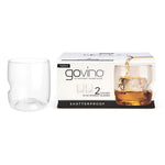 Govino - TopRack Dishwasher Safe 14oz Rocks Glasses - 2 Pack