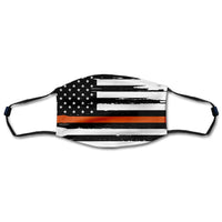 Distressed American Flag And Line Masks