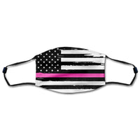 Distressed American Flag And Line Masks
