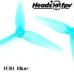 Racing Prop R38 Blue (2CW+2CCW)-Poly Carbonate