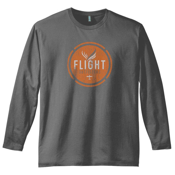 Flight Outfitters - Retro Logo Long Sleeve T-Shirt | FO-T501-CH