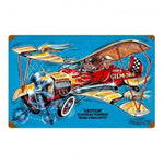 Vintage Signs - Gilmore Airplane 18in x 12in | BMC005