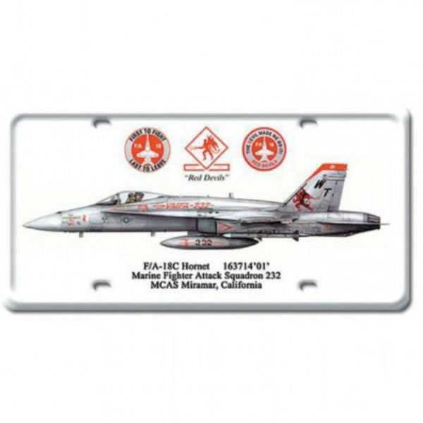 Vintage Signs - FA-18C Hornet 6in x 12in | DP011