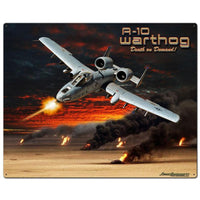 Vintage Signs - A-10 Warthog 30in x 24in | LG844