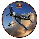 Vintage Signs - Corsair F4U 14in x 14in | LG885