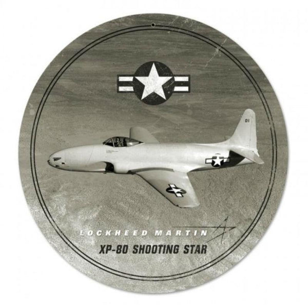 Vintage Signs - Shooting Star 14in x 14in | LM024