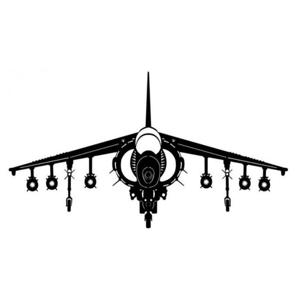 Vintage Signs - The Harrier Plane 40in x 20in | PS394