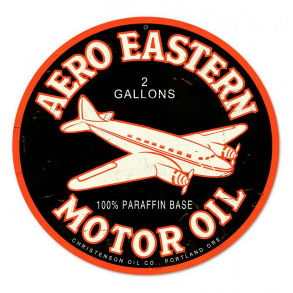 Vintage Signs - Aero Eastern 14in x 14in | PTS195