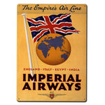 Vintage Signs - The Empires Air Line 16in x 24in | PTS636