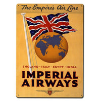 Vintage Signs - The Empires Air Line 16in x 24in | PTS636