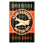 Vintage Signs - Aero Eastern Motor Oil Corrugated 16in x 24in | PTSC012